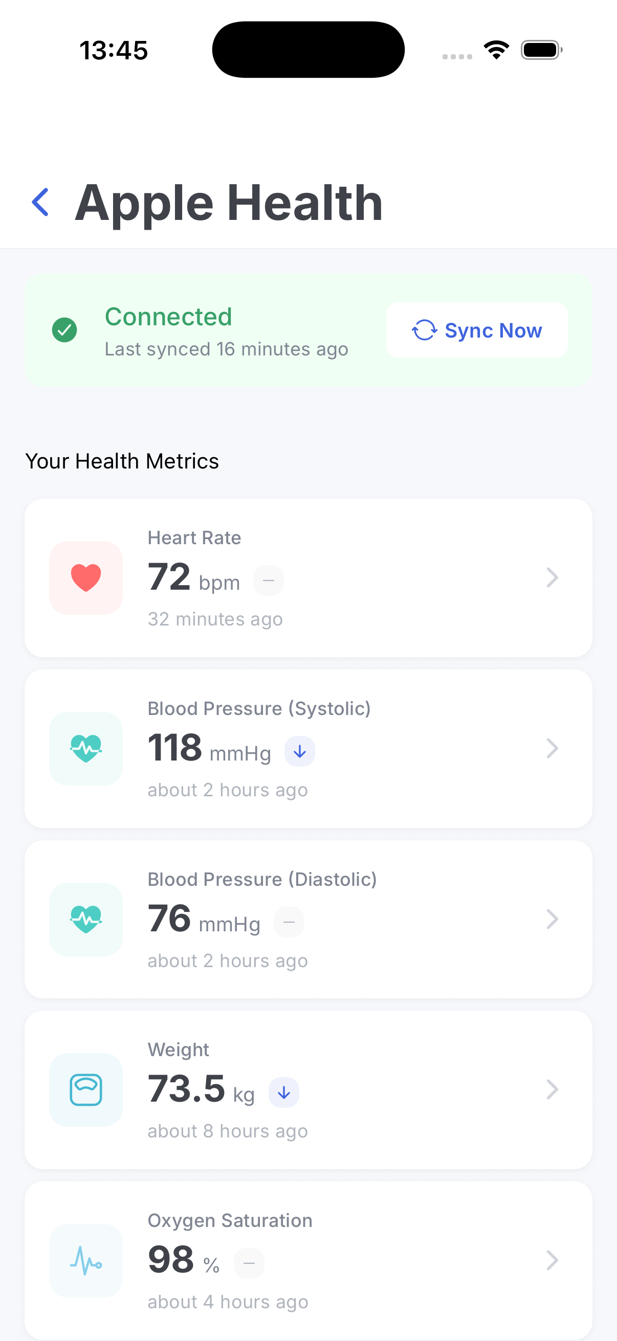 Apple Health Sync